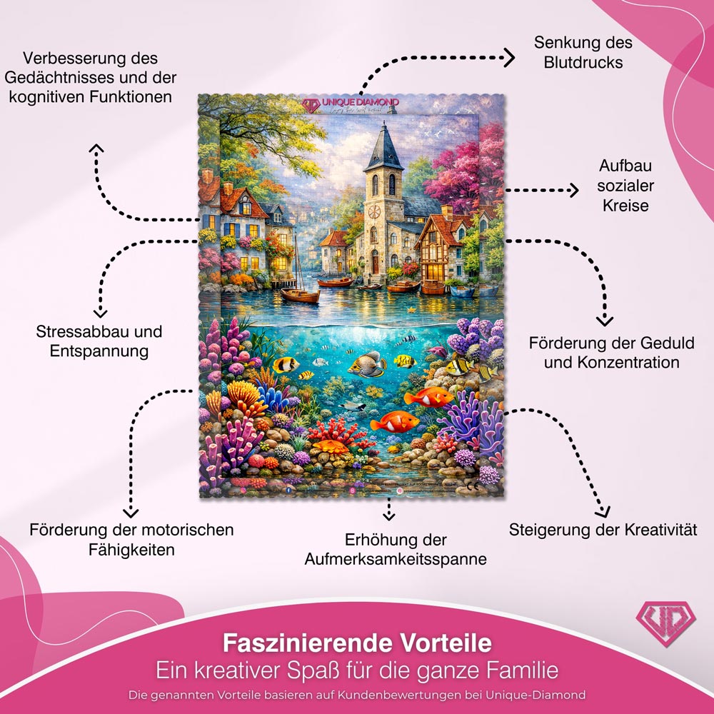 5D Diamond Painting – Ivory Bloom