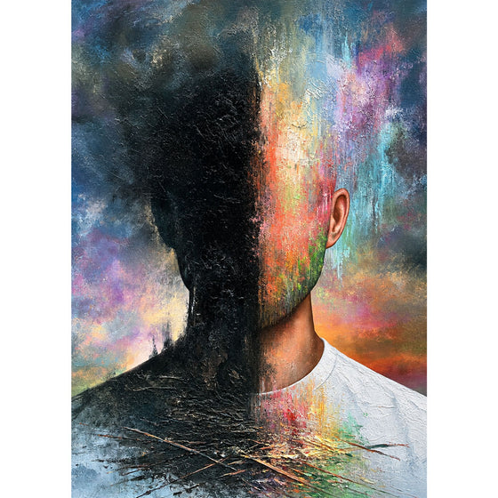 5D Diamond Painting – Zwischen Schatten und Farben | Unique Diamond