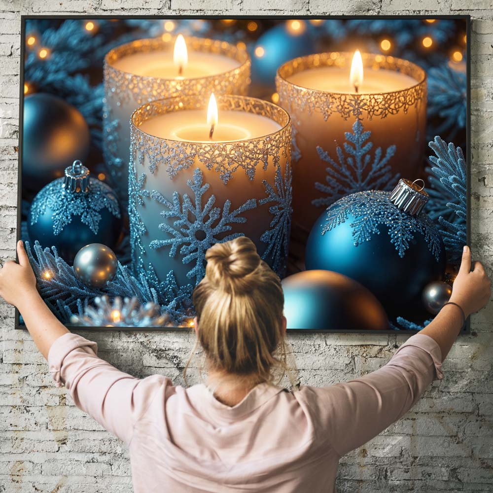 ACAREY Diamond Painting Weihnachtsdekoration - DIY Fensterbilder Mit Basis