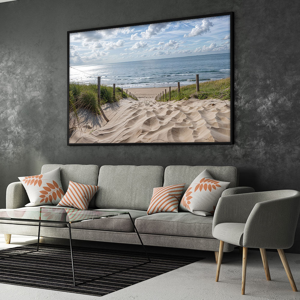 5D Diamant Painting – Sandweg zum Strand Unique-Diamond