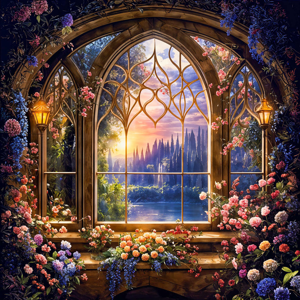 5D Diamond Painting – Blumentraum Unique-Diamond