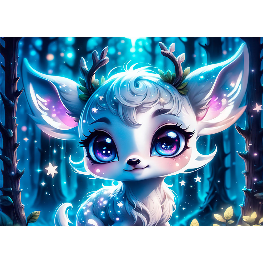 5D Diamond Painting AB Steine Small Cute Deer