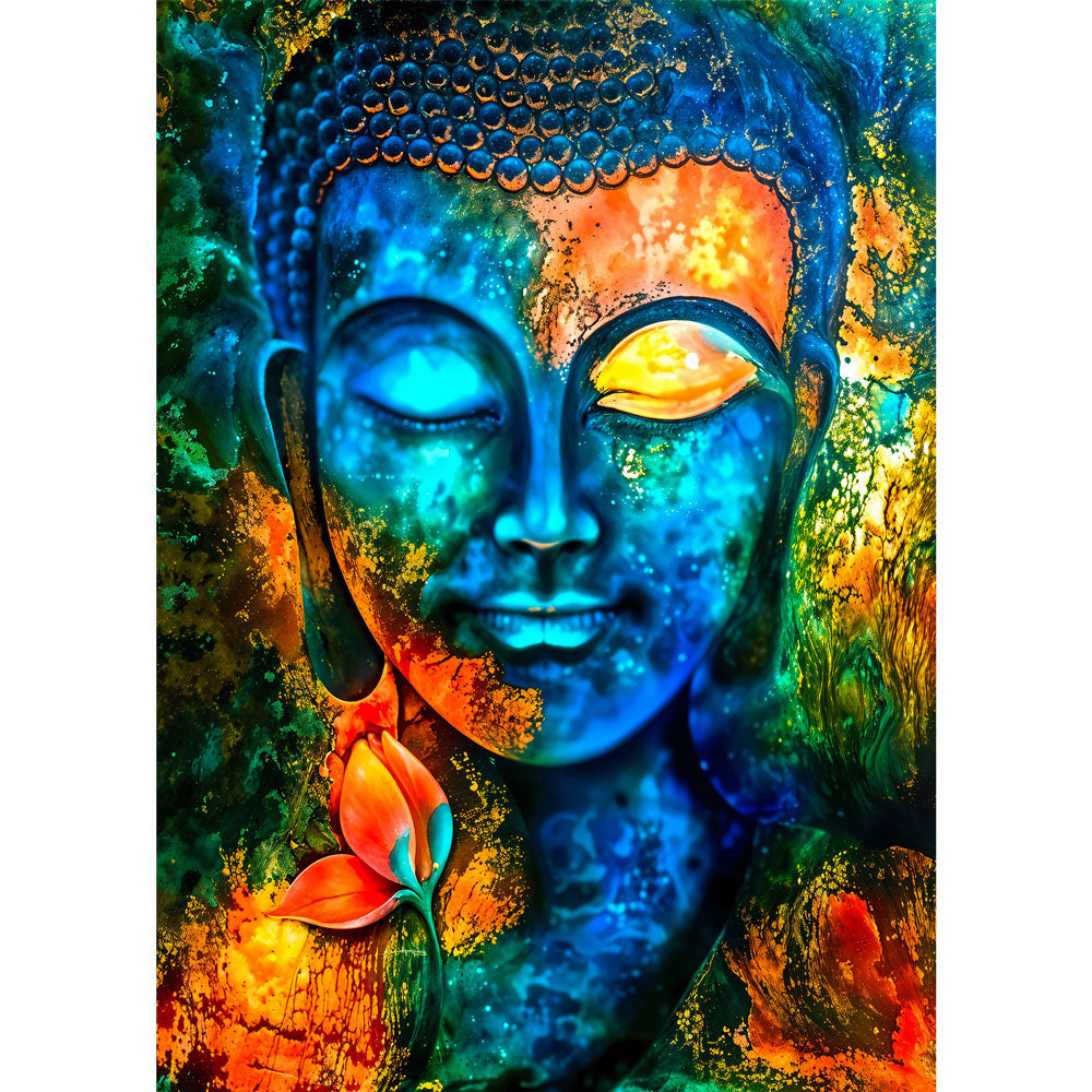 5D Diamond Painting – Buddha Künstler Porträt Unique-Diamond