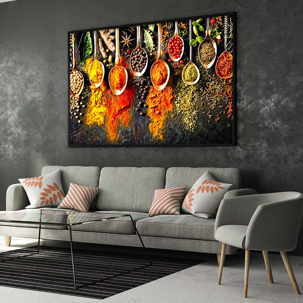 5D Diamond Painting – Gewürze Unique-Diamond