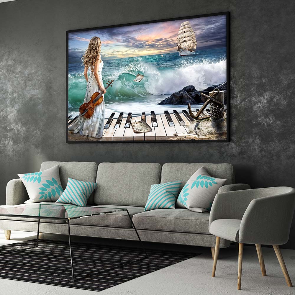 5D Diamond Painting – Die Symphonie der Träume Unique-Diamond