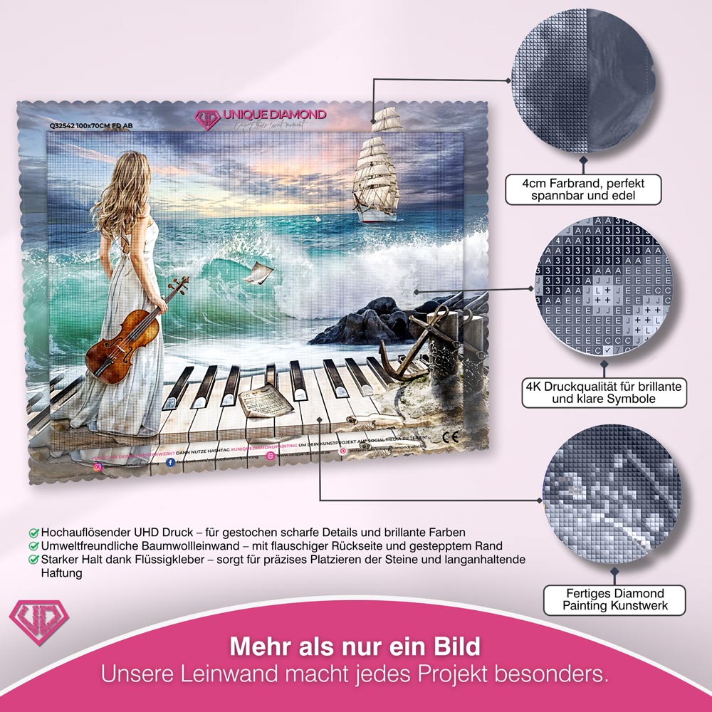 5D Diamond Painting – Die Symphonie der Träume Unique-Diamond