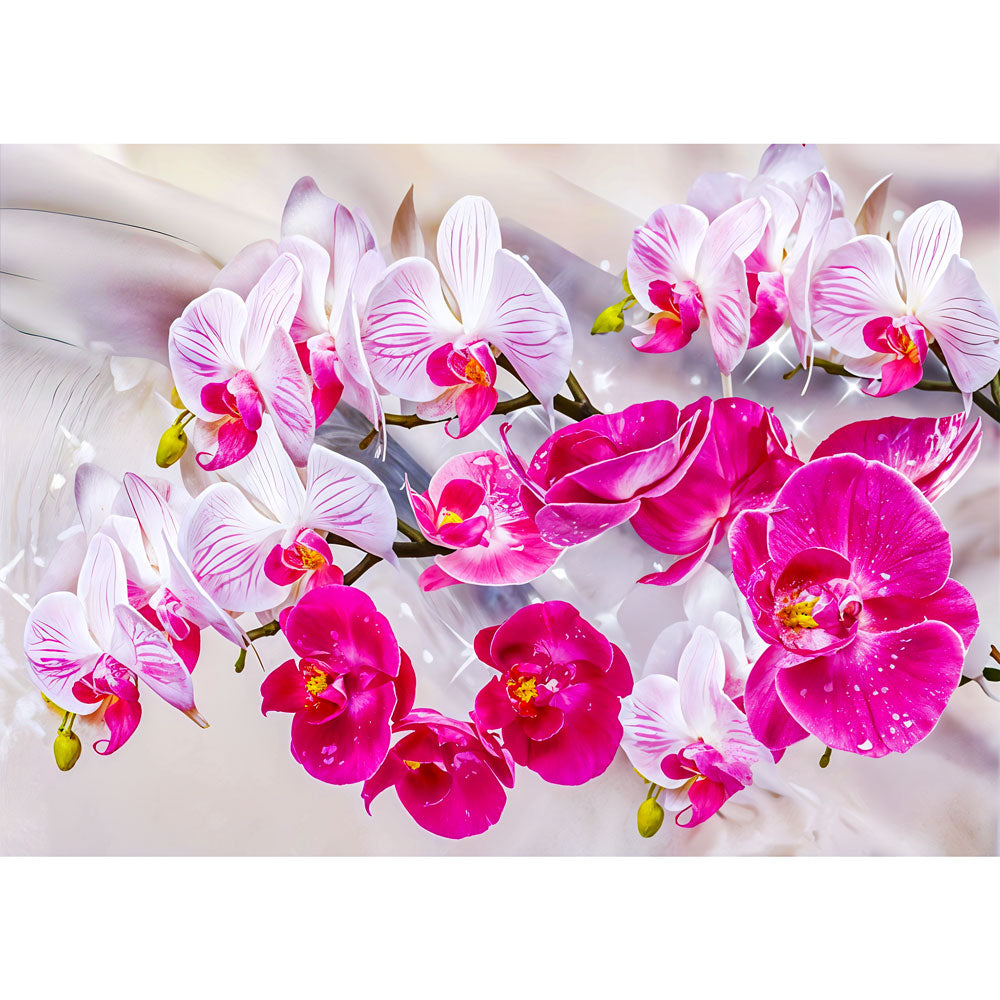 5D Diamond Painting Orchidee - Unique-Diamond