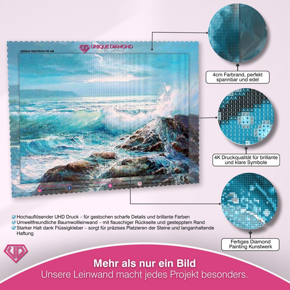 5D Diamond Painting – Ozean Unique-Diamond