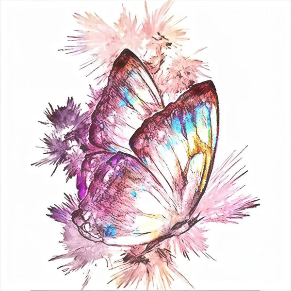 5D Diamond Painting Schmetterling - Unique-Diamond