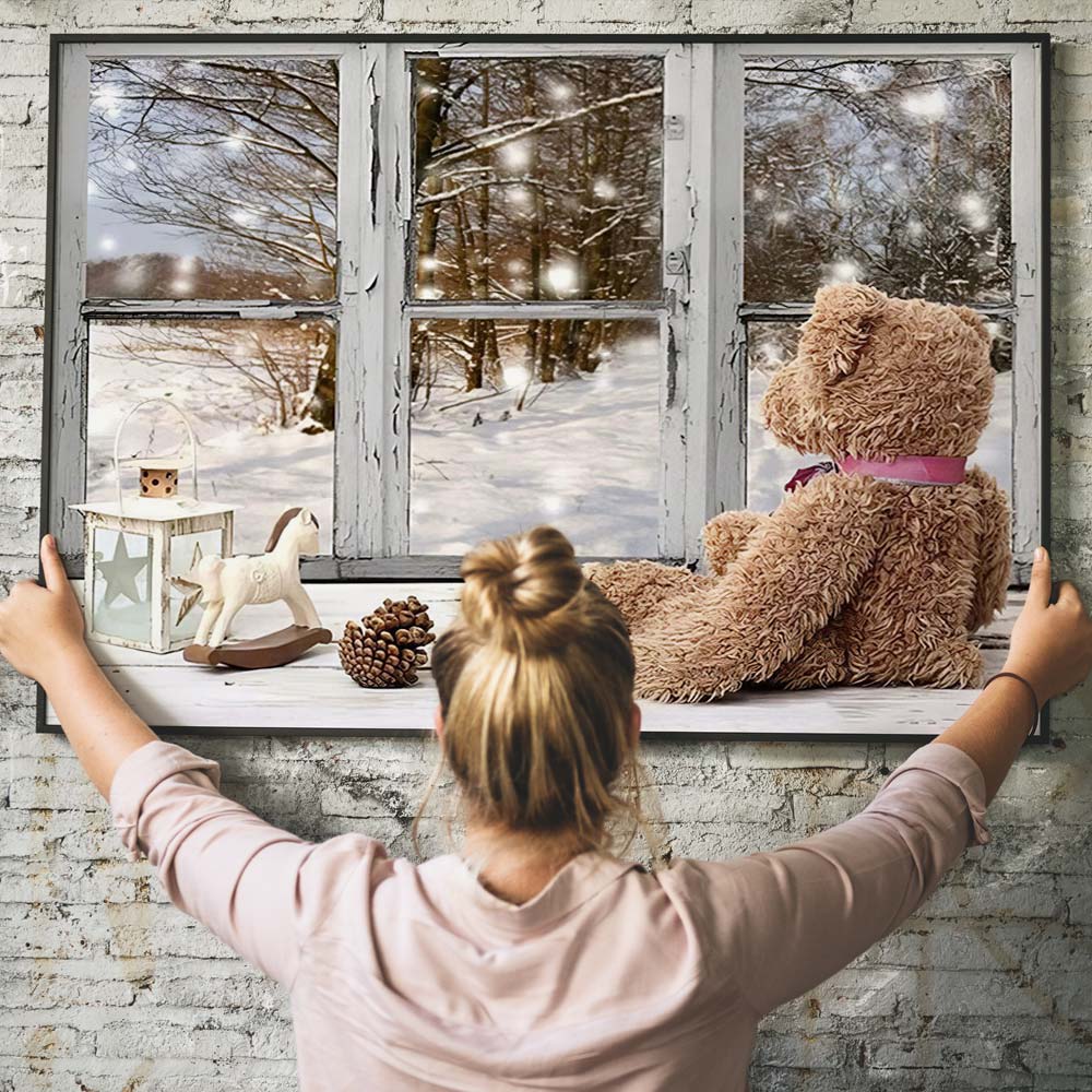 5D Diamond Painting – Teddybär Unique-Diamond