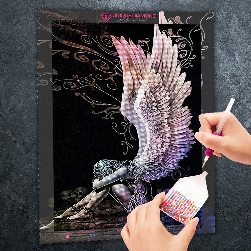 Diamond Painting Engel Frau Diamond Painting Erwachsene, 5D Diamant Painting Bilder Crystal Embroidery, Daiments Painting Basteln Erwachsene, DIY Diamant Painting Artdot für Wand Décor 25x50 cm q28 Diamond Painting Engel Frau Diamond Painting Erwachsene, 5D Diamant Painting Bilder Crystal Embroidery, Daiments Painting Basteln Erwachsene, DIY Diamant Painting Artdot für Wand Décor 25x50 cm q28