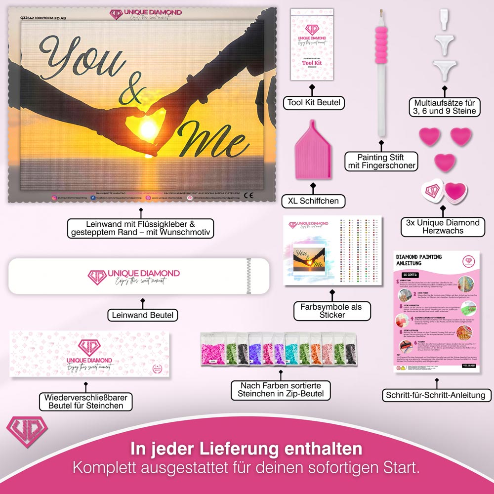 5D Diamond Painting – You and Me Unique-Diamond