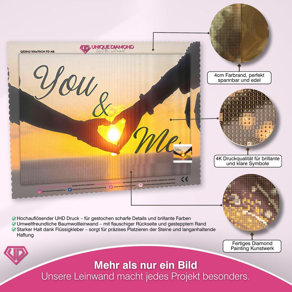 5D Diamond Painting – You and Me Unique-Diamond