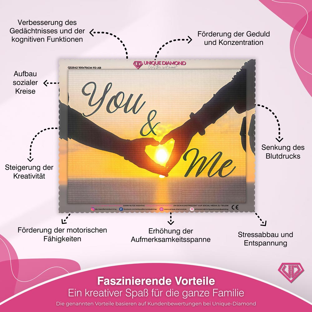 5D Diamond Painting – You and Me Unique-Diamond