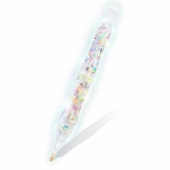 Diamond Painting Ergonomischer Leuchtstift – Regenbogenzauber