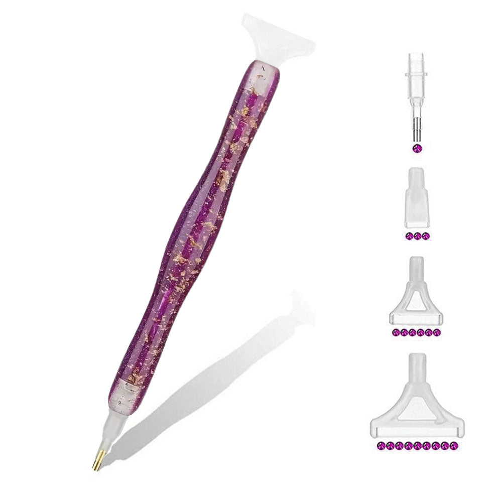 Diamond Painting Ergonomischer Premium Stift - Majestic Plum, Unique-Diamond-