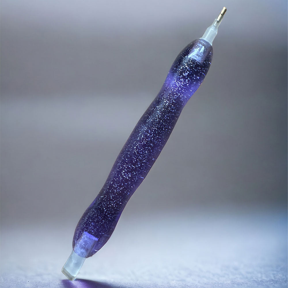 Diamond Painting Premium Stift Ergonomisch Violett Glitzer 5 Varianten, Unique-Diamond