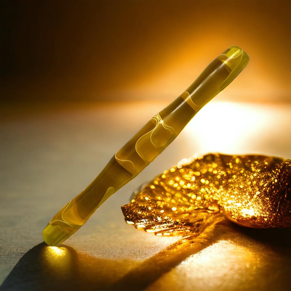 Diamond Painting Premium Stift ergonomisch Wellen Gelb