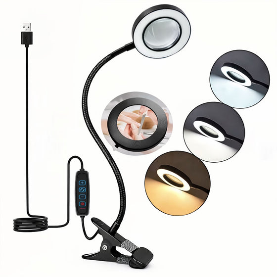 Diamond Painting Vergrößerungslupe mit LED-Lampe, Unique-Diamond