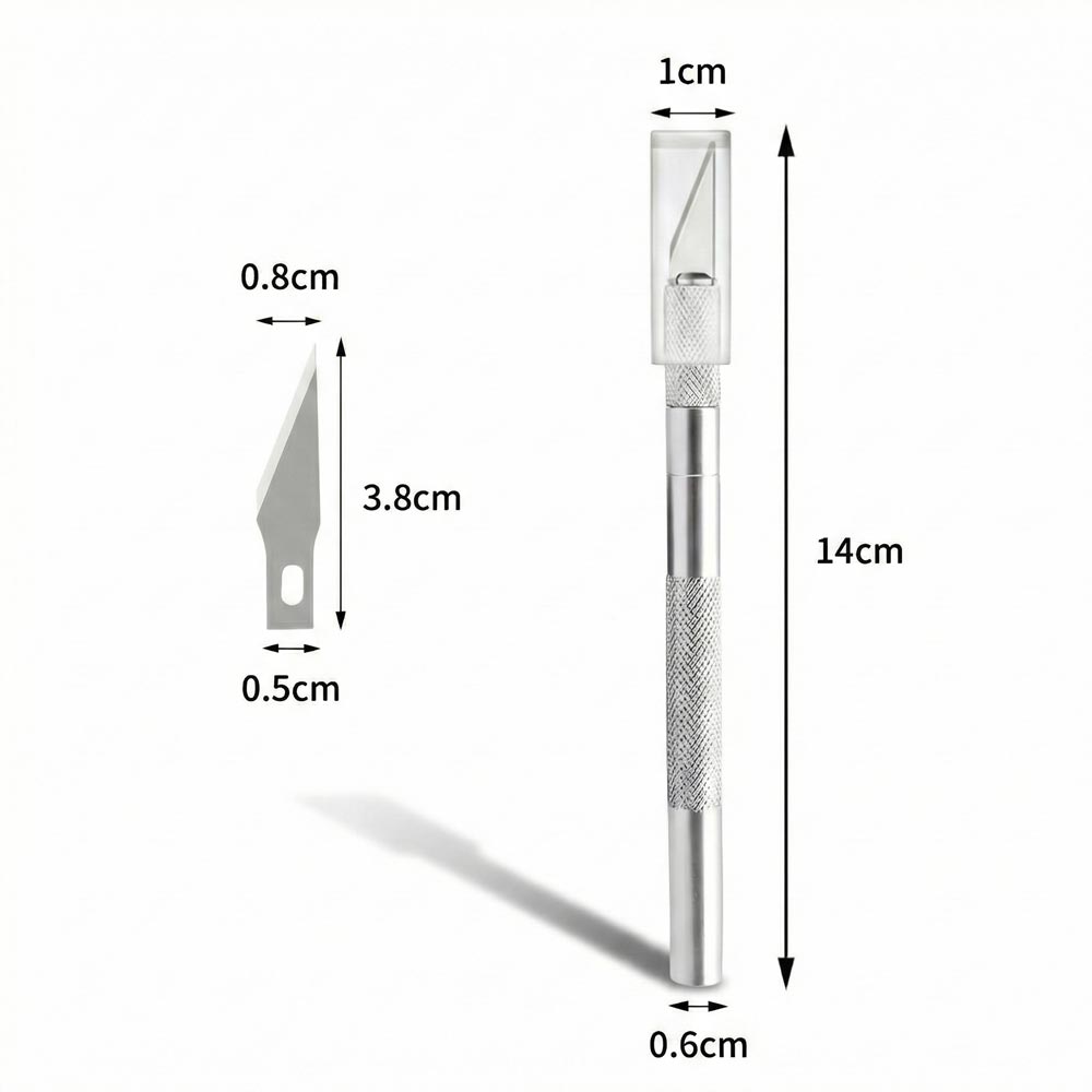 Diamond Painting – Präzisions-Skalpell mit Ersatzklingen