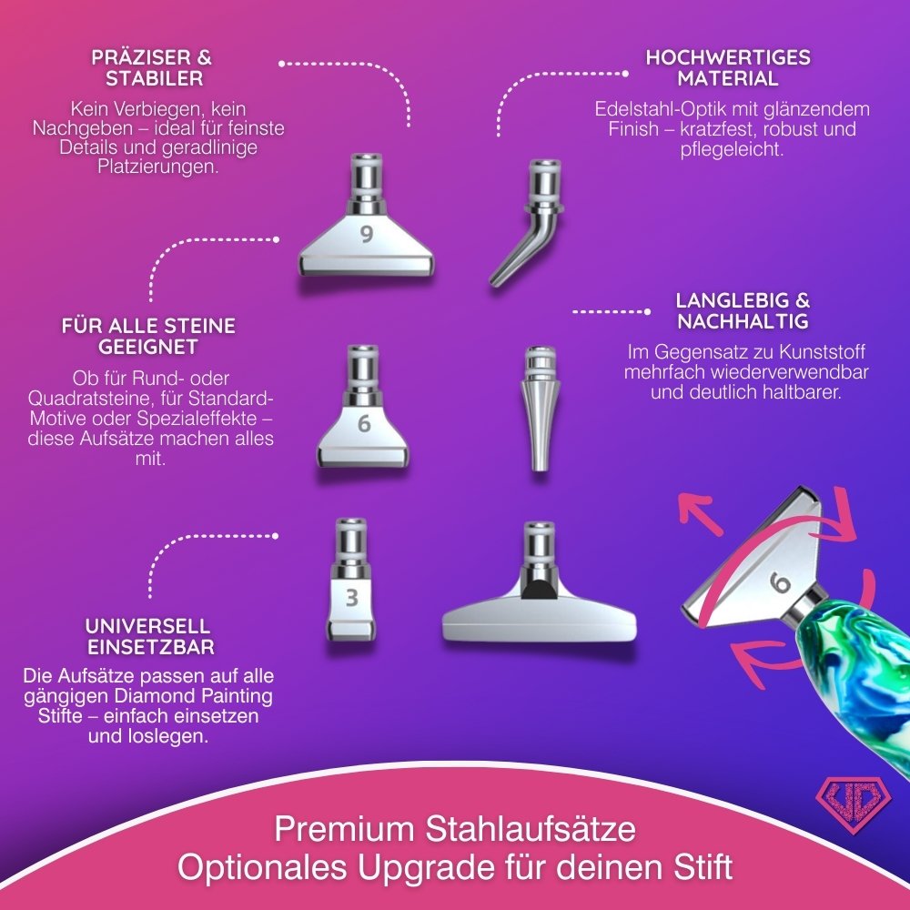 Diamond Painting Ergonomischer Premium-Stift – Ocean Drift Unique-Diamond