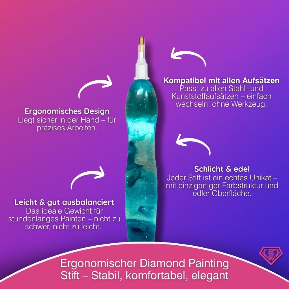 Diamond Painting Ergonomischer Premium-Stift – Arctic Dream Unique-Diamond