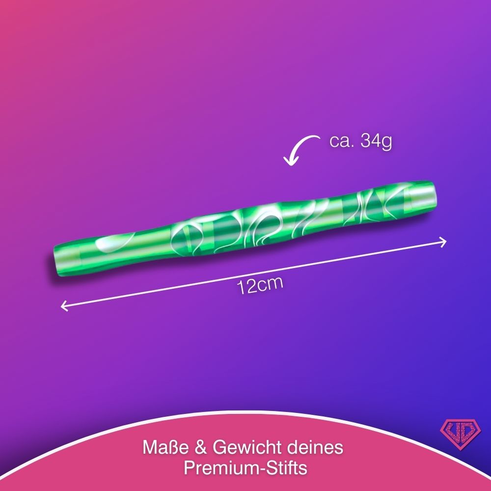 Diamond Painting Ergonomischer Premium-Stift – Emerald Wave Unique-Diamond