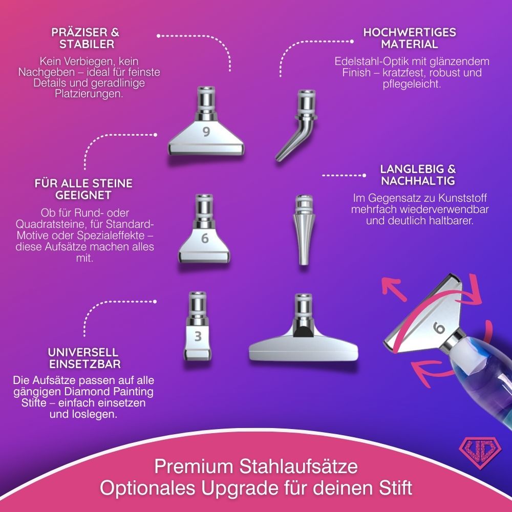Diamond Painting Ergonomischer Premium-Stift – Twilight Stream Unique-Diamond