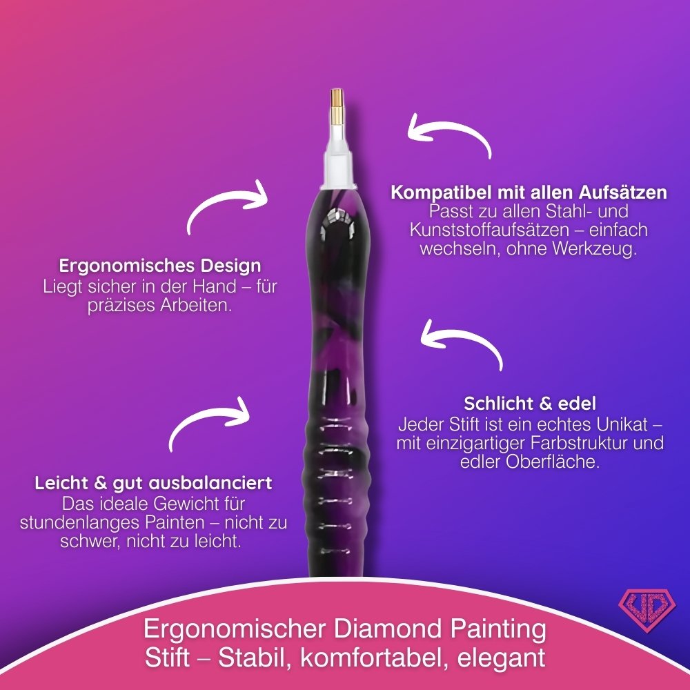 Diamond Painting Ergonomischer Premium-Stift – Twilight Shadow Unique-Diamond