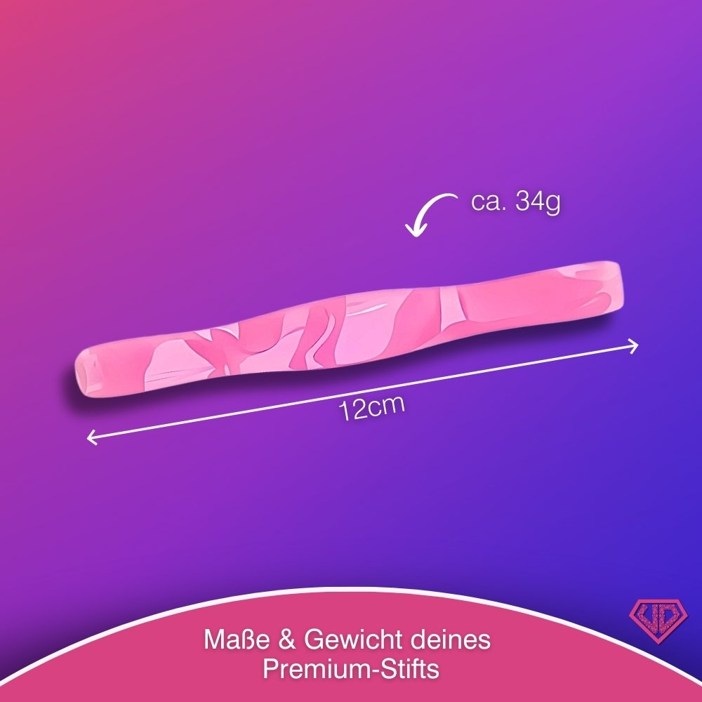 Diamond Painting Ergonomischer Premium-Stift – Blossom Glow Unique-Diamond