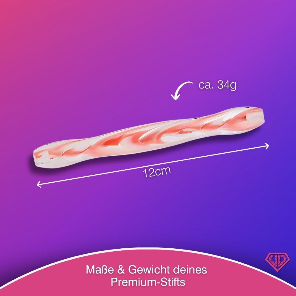 Diamond Painting Ergonomischer Premium-Stift – Strawberry Swirl Unique-Diamond