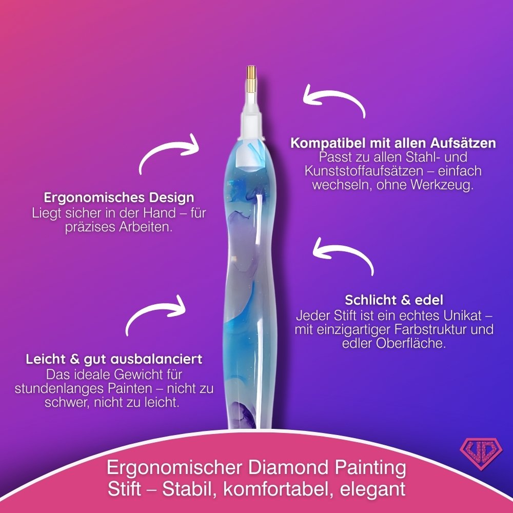 Diamond Painting Ergonomischer Premium-Stift – Aurora Dream Unique-Diamond