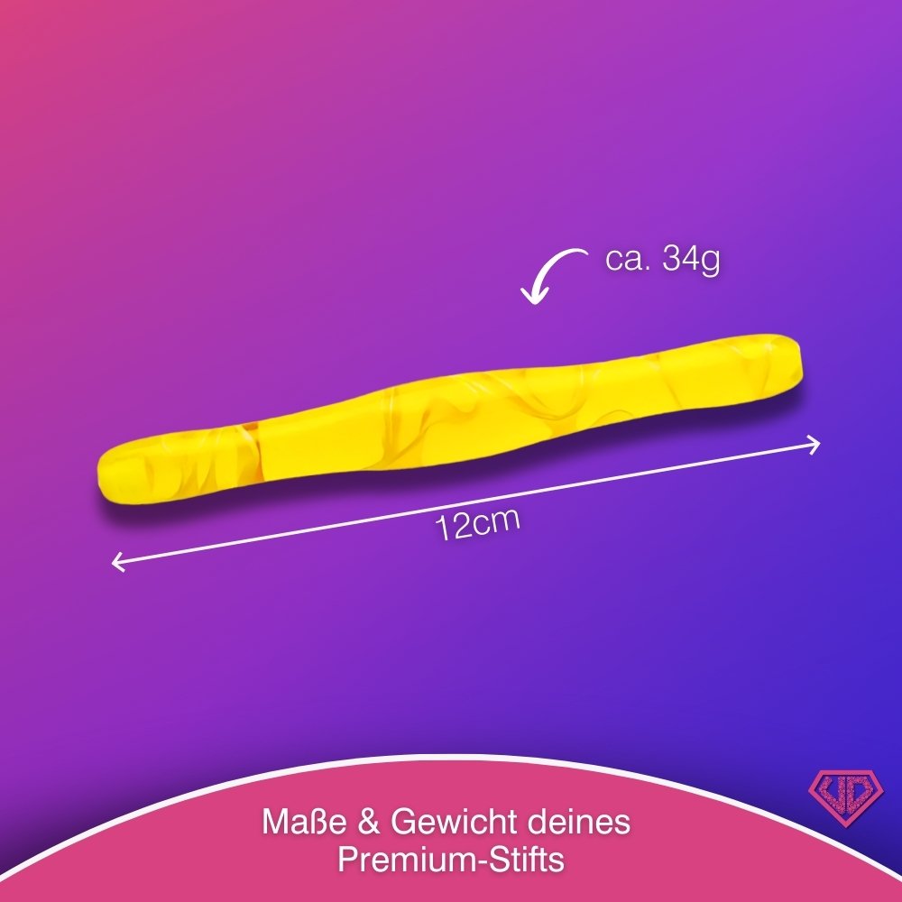 Diamond Painting Ergonomischer Premium-Stift – Sunny Lemon Unique-Diamond
