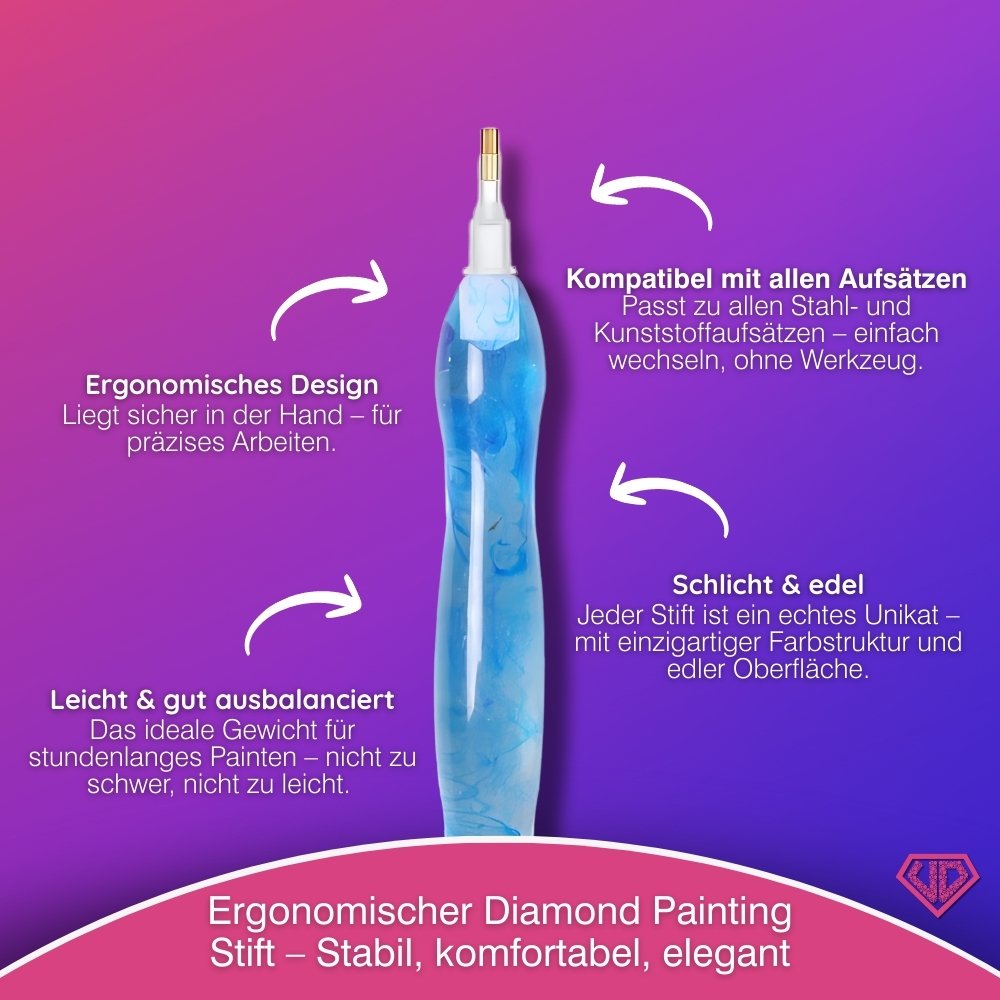 Diamond Painting Ergonomischer Premium-Stift – Cloudy Sky Unique-Diamond