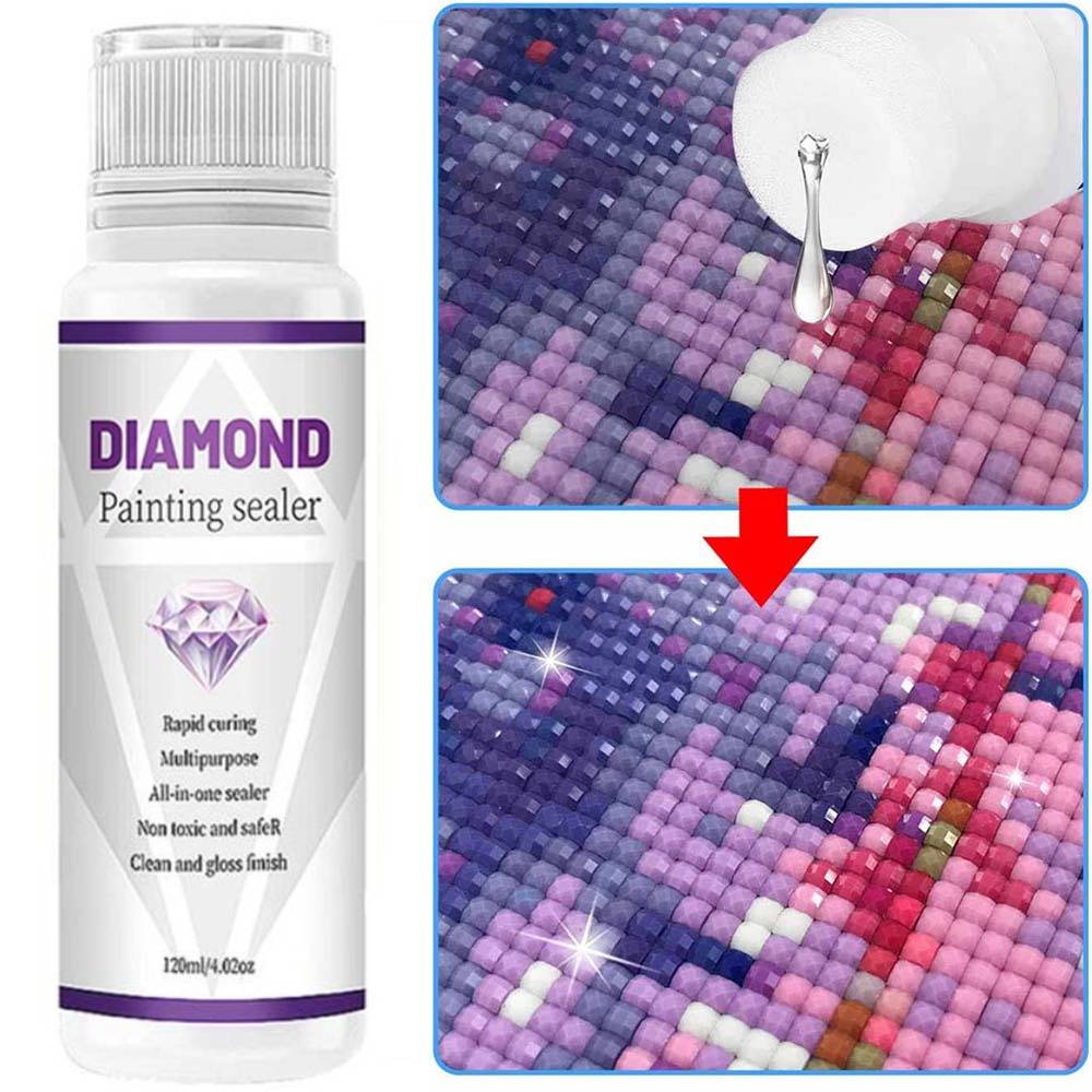 Diamond Painting Hochglanz Versiegelung, Unique-Diamond