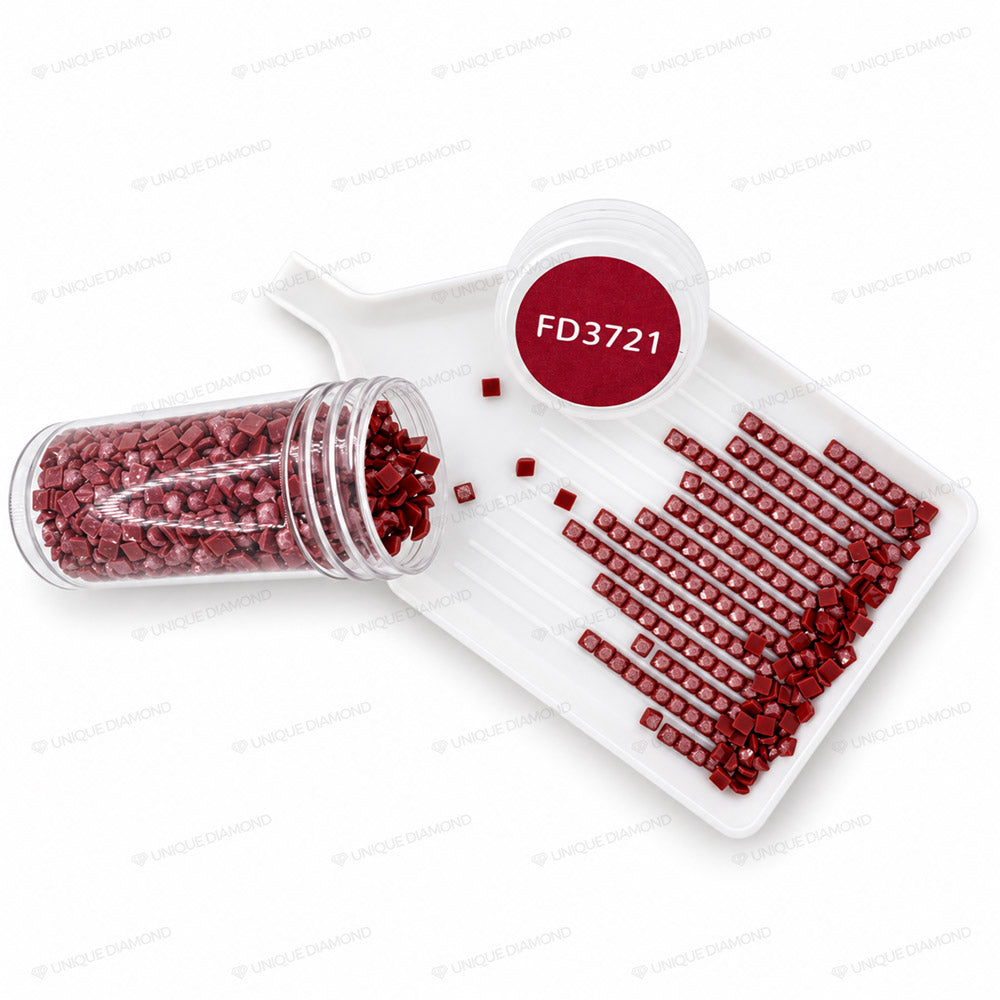 Diamond Painting Fairy Dust Steine – Farbnummer FD3721 Unique-Diamond