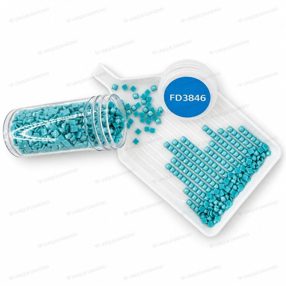 Diamond Painting Fairy Dust Steine – Farbnummer FD3846 Unique-Diamond