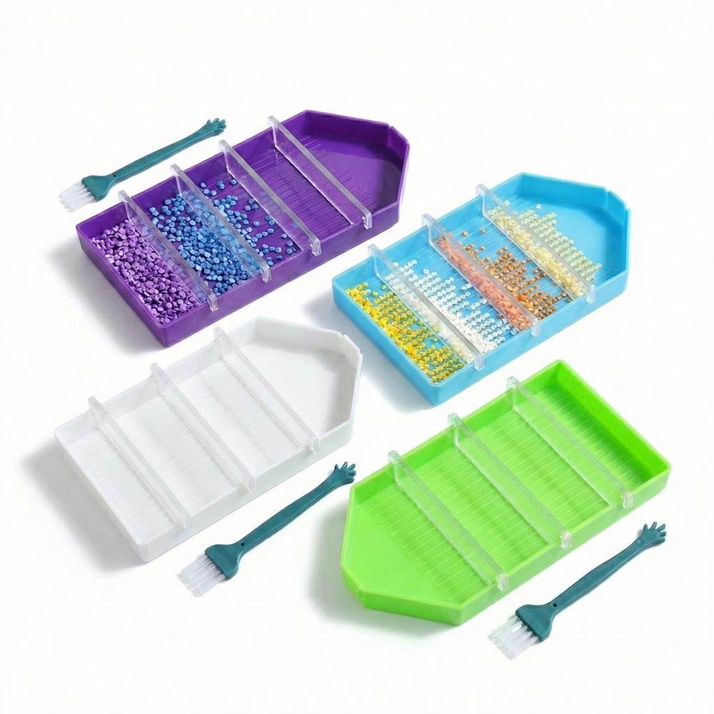 Diamond Painting Multifunktionales Schiffchen in 4 Farben Zubehör - Unique-Diamond