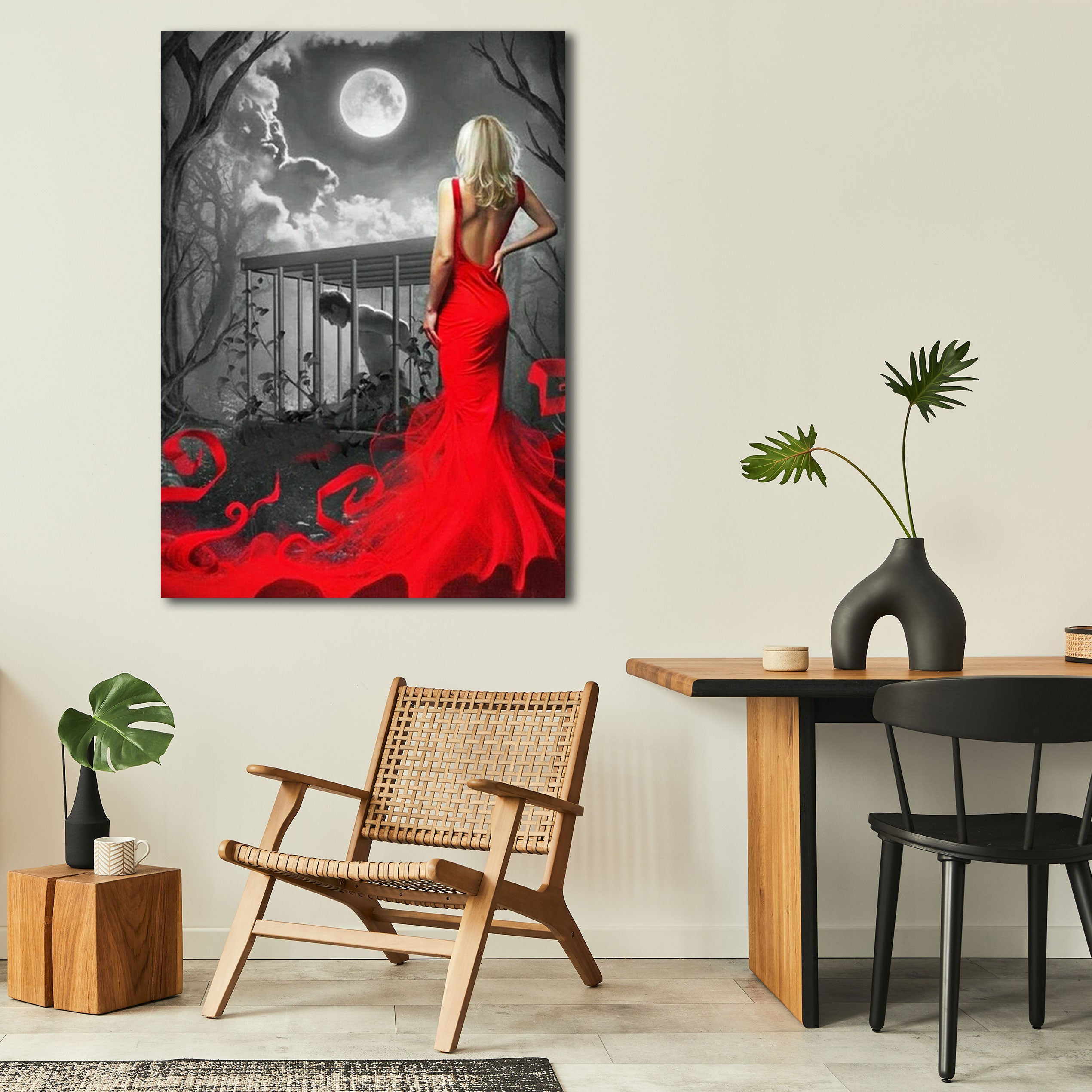 5D Diamond Painting Captive, Unique-Diamond