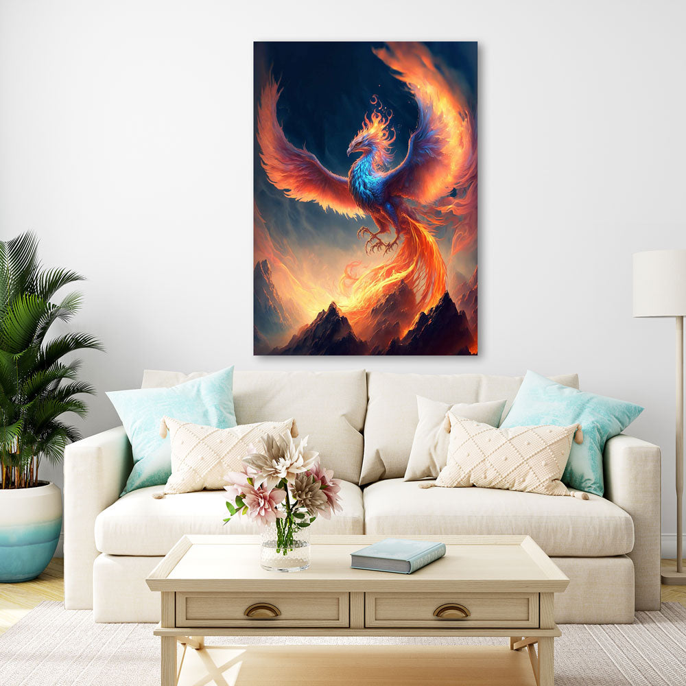 5D Diamond Painting AB Steine Phoenix