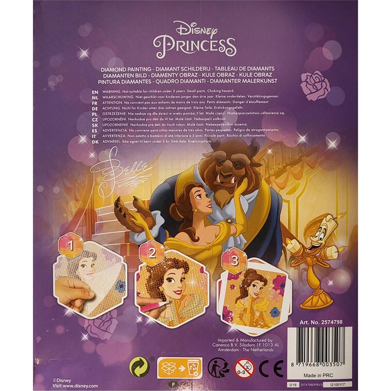 5D Kinder Diamond Painting Disney Prinzessin
