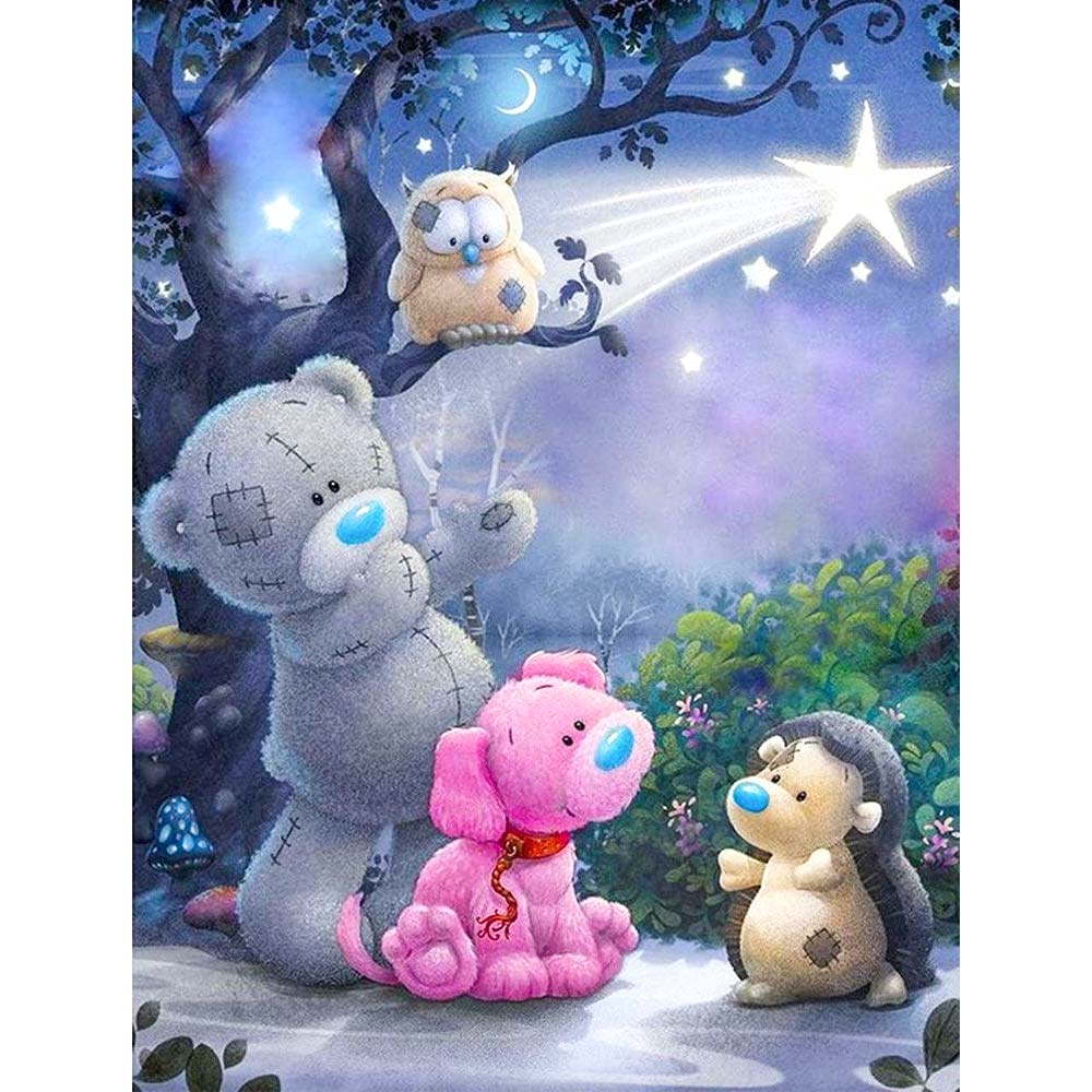 5D Diamond Painting Cartoon Tiere - Unique-Diamond