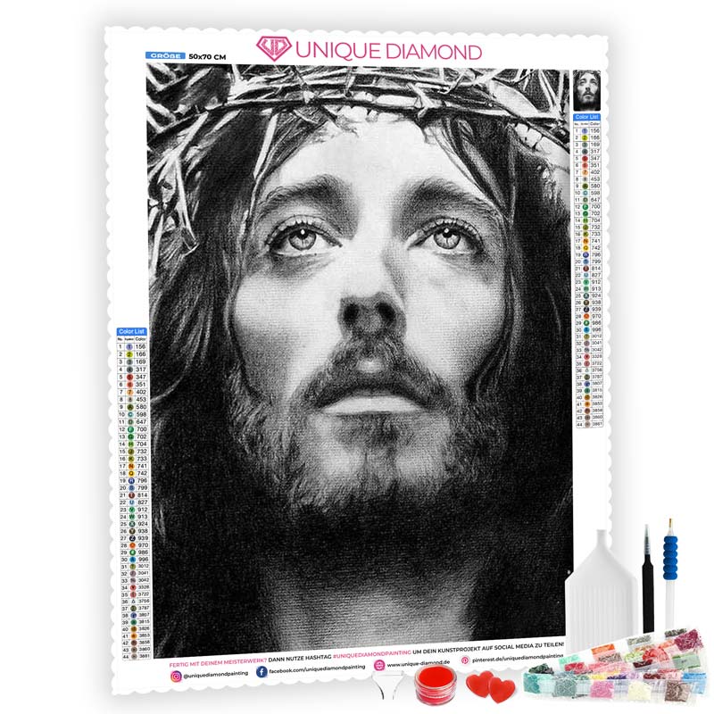5D Diamond Painting Jesus Christus - Unique-Diamond