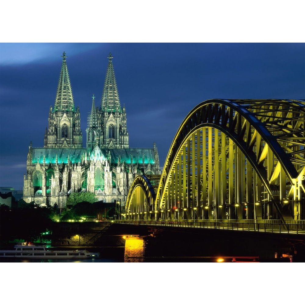 DIY 5D Diamant Painting Kölner Dom – 30x40 Cm Set Mit Allem Zubehör Für Entspannendes Basteln