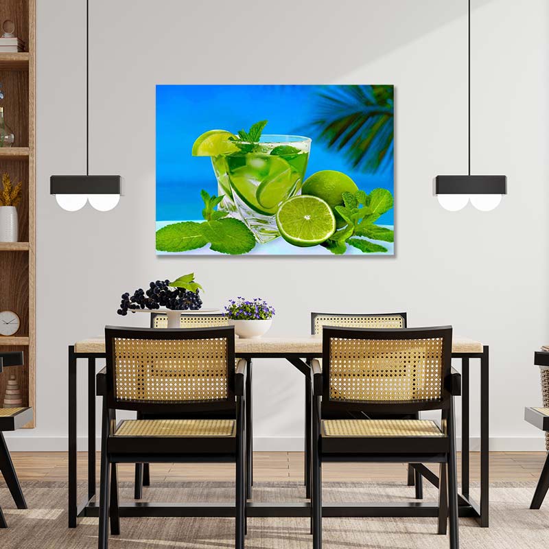 5D Diamond Painting Lime Cocktail - Unique-Diamond