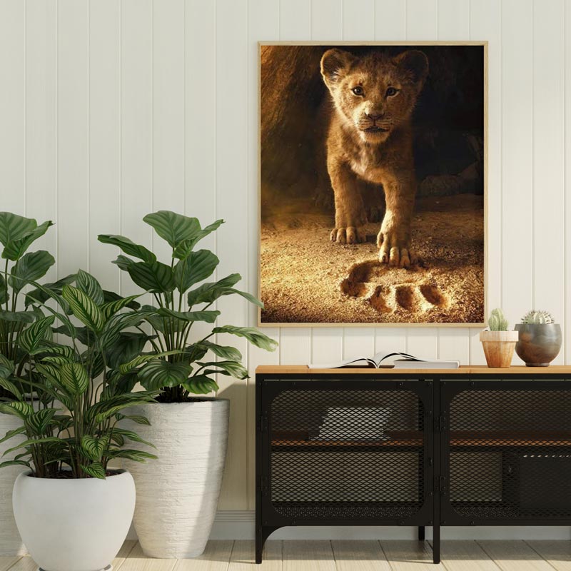 5D Diamond Painting Löwenwelpe - Unique-Diamond