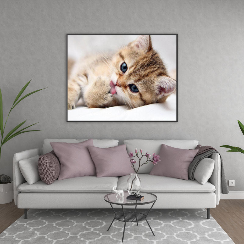 5D Diamond Painting Niedliches Kätzchen - Unique-Diamond