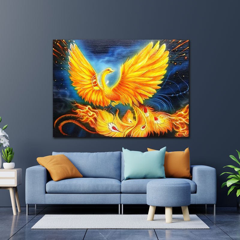 5D Diamond Painting Phoenix - Unique-Diamond