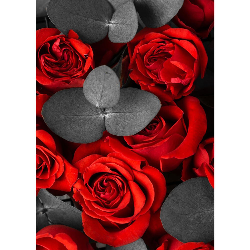 5D Diamond Painting Red Roses Bouquet - Unique-Diamond