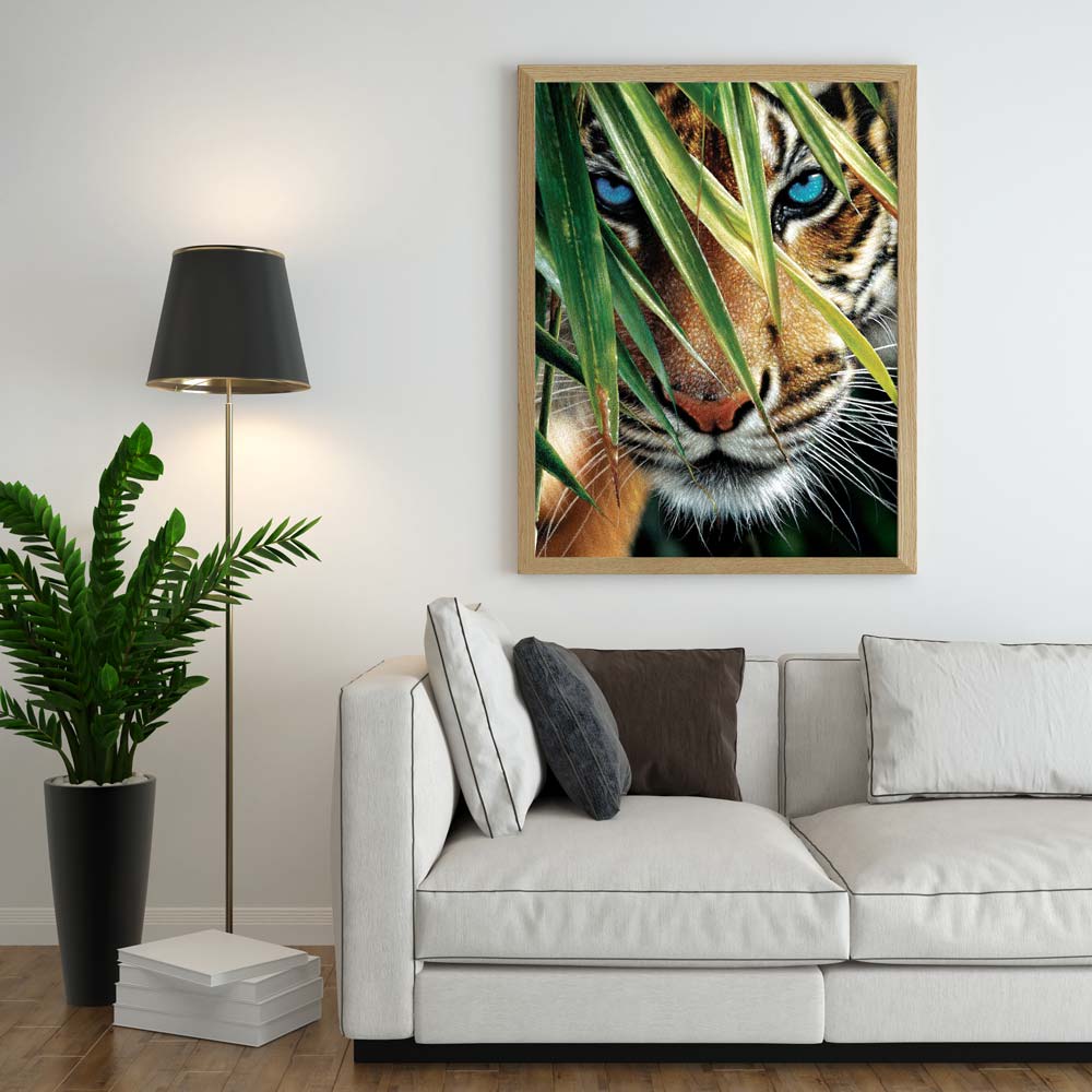 5D Diamond Painting Tiger im Wildnis - Unique-Diamond